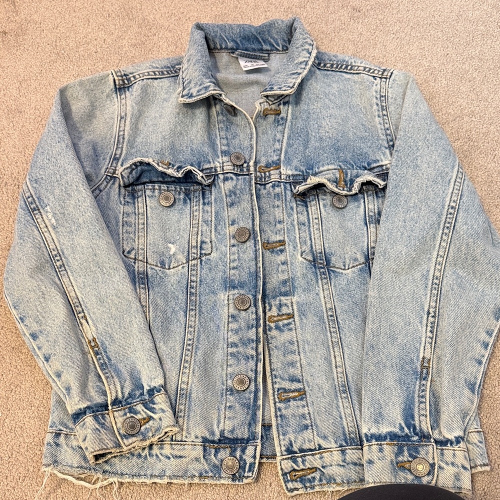 Zara kids Blue Denim Jacket